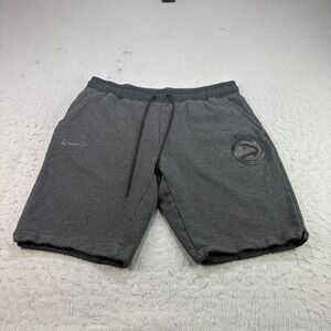 Atlanta Hawks Shorts Mens XL Gray Nike‎ Tech Fleece Sweat Casual Gym NBA
